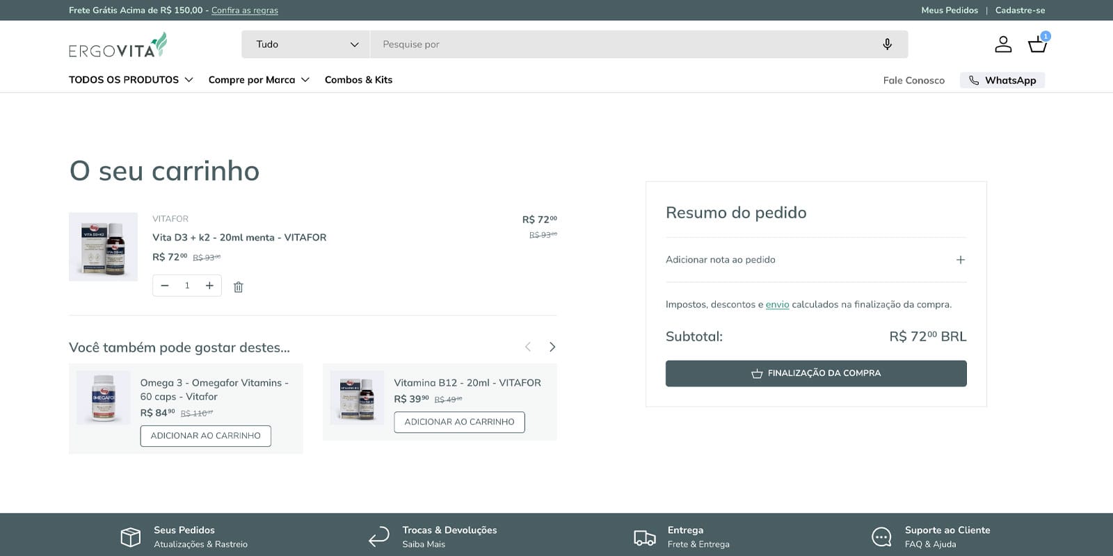 Case de Sucesso Loja Virtual Ergovita - WT11 - img#3